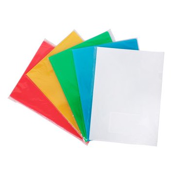 【連勤 LANCHYN】P.P透明L型附名片袋文件套-12個入/打 E315