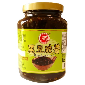 勝記大榮 黑豆豉醬  台灣產  純素  360g  1罐