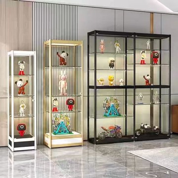 公司貨 免運 超低價 樂高手辦展示櫃模型玩具玻璃展櫃收納輕奢高達模型玻璃展示櫃