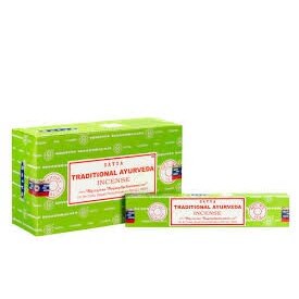 [綺異館] 印度香 賽巴巴 傳統阿育吠陀 Satya TRADITIONAL AYURVEDA 線香 另售印度皂