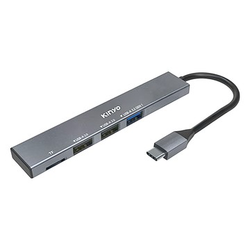 Kinyo 集線器 HUB-33C 10cm  黑色  1個
