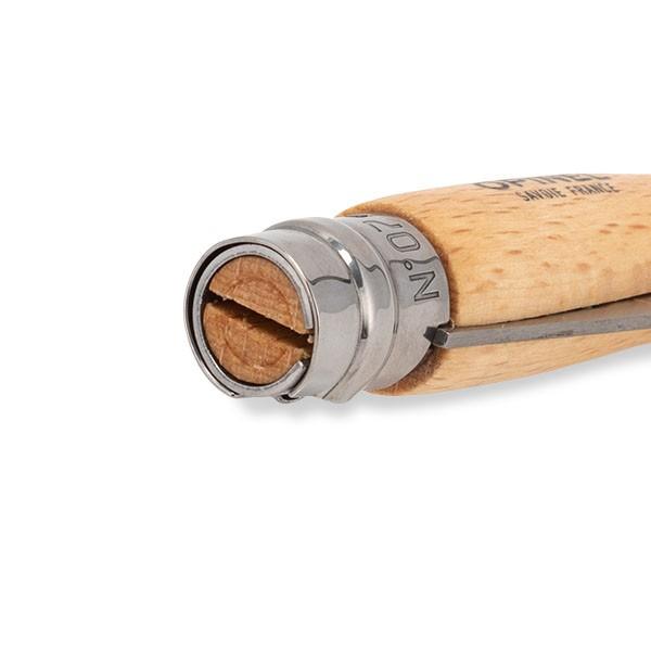 オピネル Opinel アウトドアナイフ No.7 ステンレススチール 8cm 折りたたみナイフ 693 キャンプ