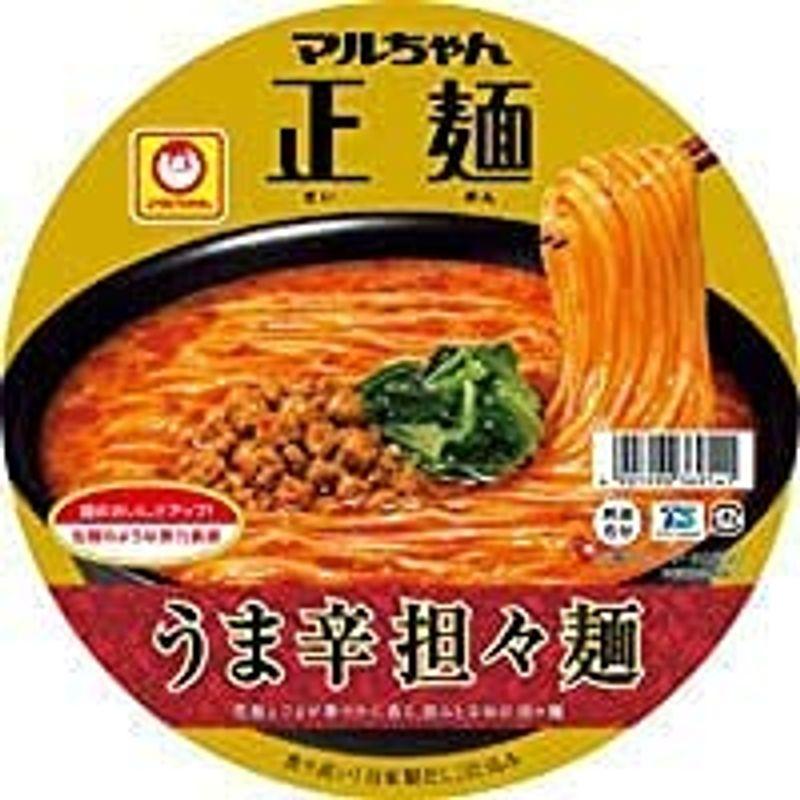 東洋水産 マルちゃん正麺 カップ うま辛担々麺 126g×12個