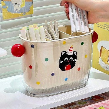 臺灣現/🎀筆筒 筆架 收納筆創意筆筒可愛桌面文具收納盒置物架學生宿舍書桌辦公室收納筆桶