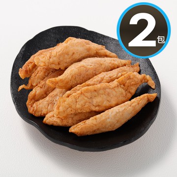 【華得水產】東港旗魚爆蛋黑輪2包組(300g/包)