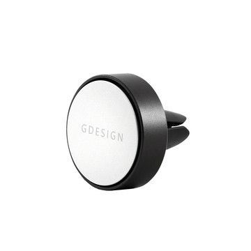 Gdesign 經典品牌款 質感車用擴香 銀黑 - 黑銀