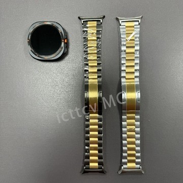 【免運】三星Galaxy Watch8Classic快拆鈦錶帶Ultra三格鏈鈦手錶鏈 三星watch 8ultra錶帶