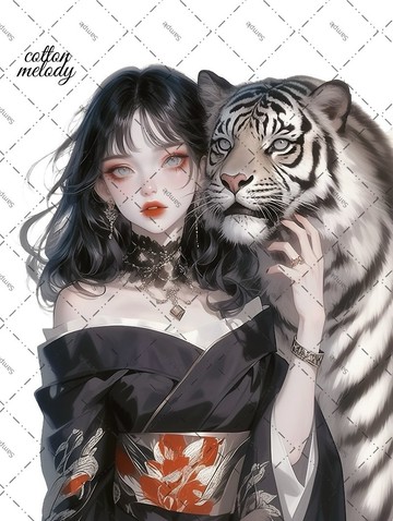 原創貼紙 no.1649 人物貼紙 原創貼紙 人物貼紙 女孩貼紙 原創人物貼紙