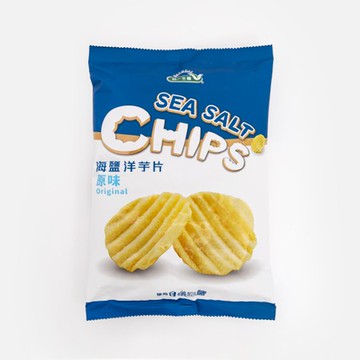 統一生機海鹽洋芋片-原味50公克