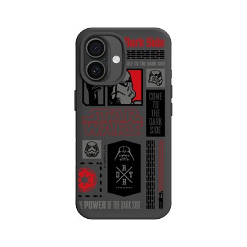 iPhone 16 SolidX 黑 - 迪士尼-星際大戰 Star Wars - 風暴兵&光劍-潮流系列