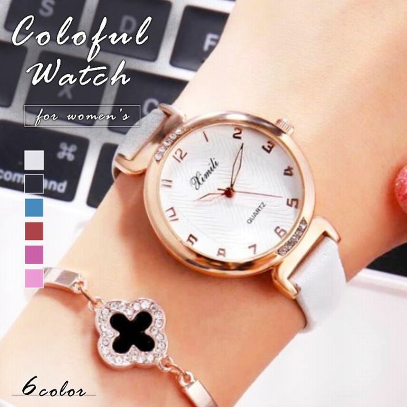 腕時計 レディース かわいい 人気 アナログ カジュアル 通販 Lineポイント最大get Lineショッピング