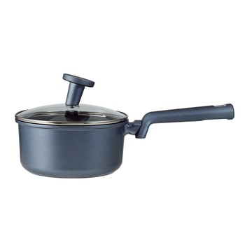 【康寧餐具WORLD KITCHEN】藍寶石鑄造不沾單柄鍋18cm(含蓋)