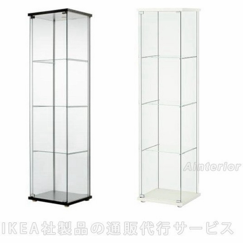 ガラスケース コレクションケース ガラス扉キャビネット Ikea イケア Detolf デトルフ 通販 Lineポイント最大0 5 Get Lineショッピング