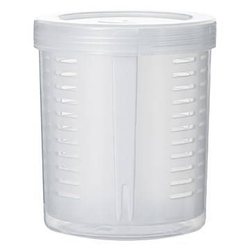 FaSoLa 便攜式PP保鮮雙層 沙拉罐水果杯800ml*2個