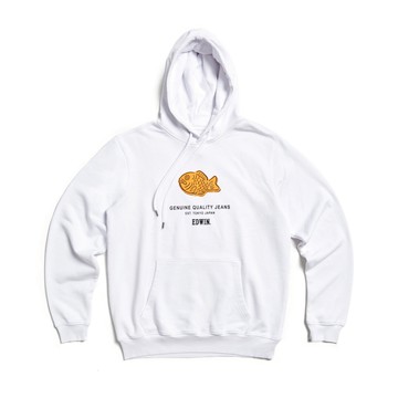 EDWIN｜中性｜鯛魚燒長袖連帽T恤