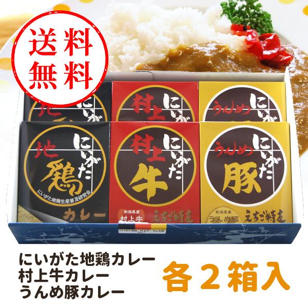 にいがた地場産カレーセット 