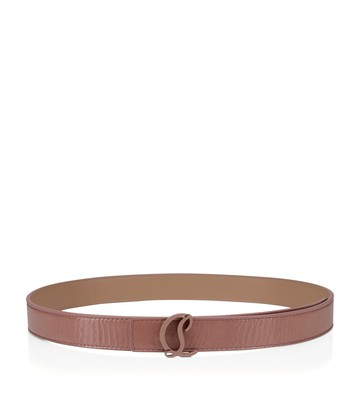 Christian Louboutin Loubi54 Leather Belt