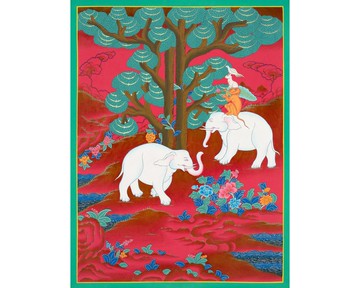 **四位溫柔夥伴 — 喜馬拉雅唐卡中的和諧之道**