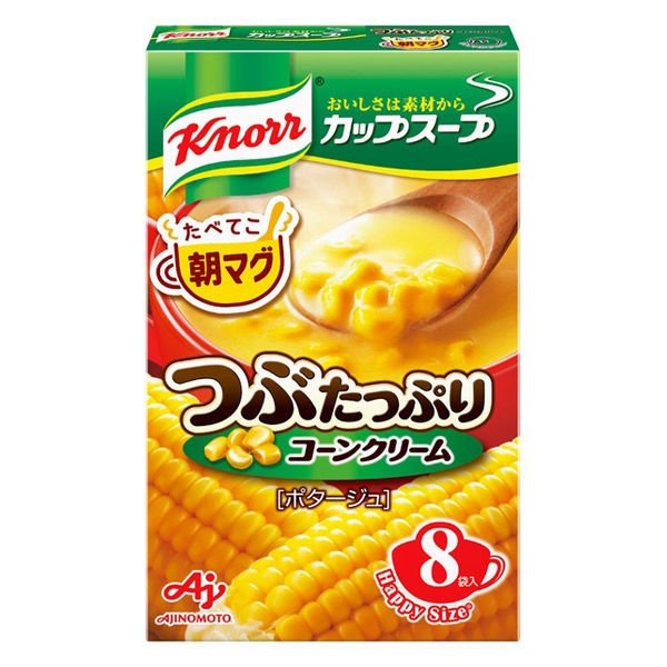 味の素クノール カップスープつぶたっぷりコ-ンクリーム 1箱（8袋）　味の素