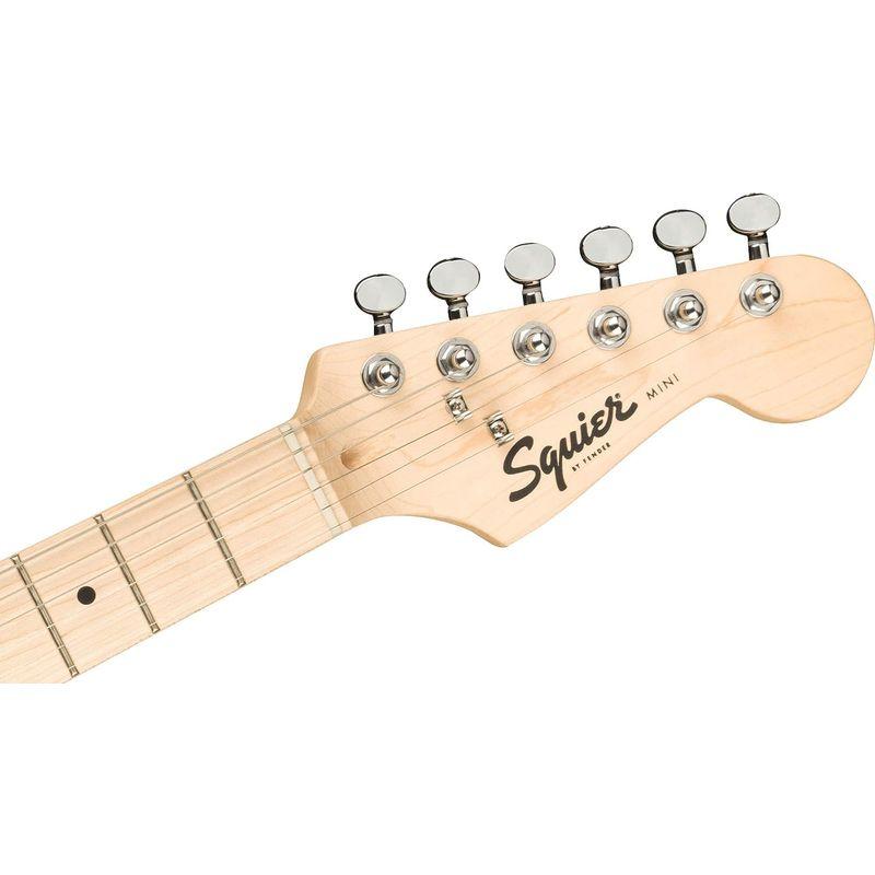 エレキギター Squier Mini Jazzmaster? HH, Maple Fingerboard, Daphne Blue ソフトケ