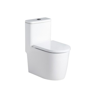 OVO 上壓一段式省水單體馬桶40cm(C4370 不含安裝)