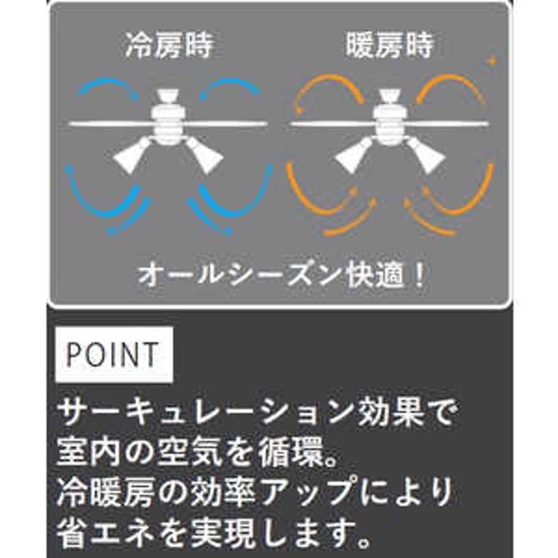 大光電機 LEDシーリングファン ［リモコン付き］ ASL516 | LINE