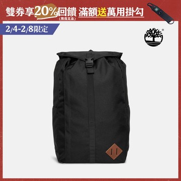 Timberland 中性黑色19公升休閒後背包|A6MFW001