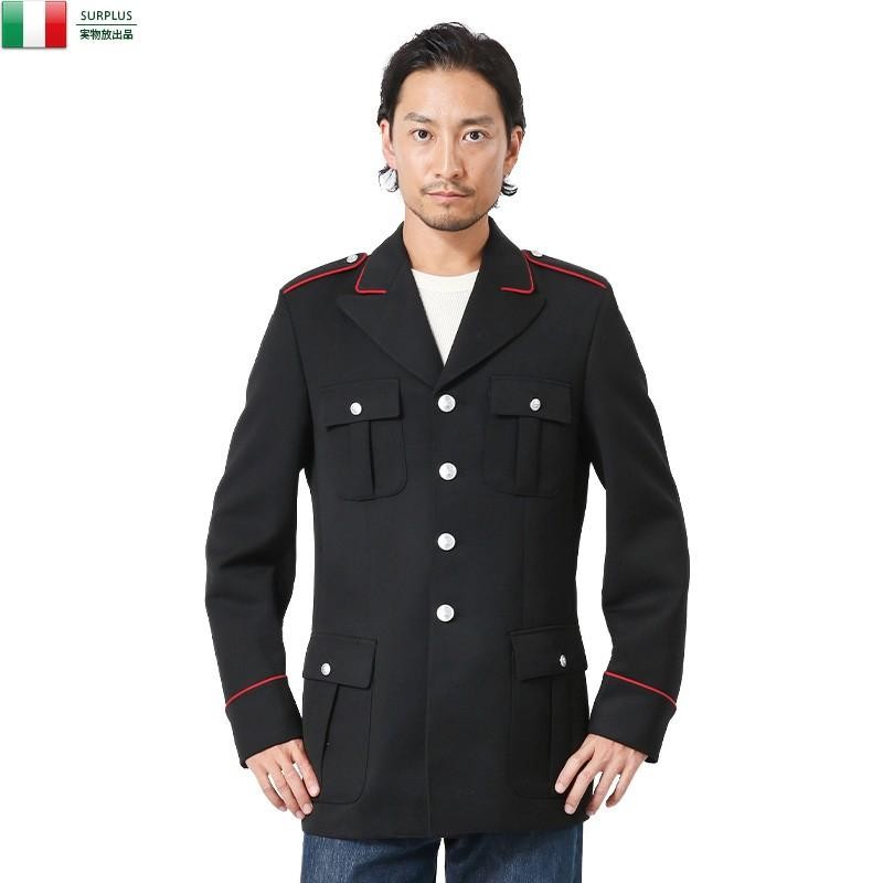 イタリア軍 国家憲兵隊 カラビニエリ 制服 ジャケット 襟章付き 