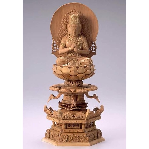 仏像 座弥陀 阿弥陀如来(桧/ヒノキ・ケマン座) 2.0寸 GXieKZOreH