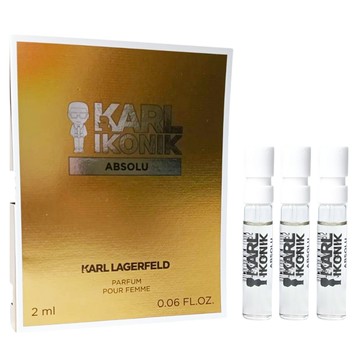 KARL LAGERFELD 卡爾 時尚大帝-琥珀金香精 2ml 針管 X 3入組