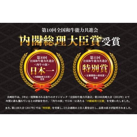 ふるさと納税 肉 長崎和牛 サーロイン ステーキ 250g×2枚 計500g 牛肉 極上 赤身 国産牛肉 バーベキュー 冷凍   サンクスラボ   長崎県 雲.. 長崎県雲仙市