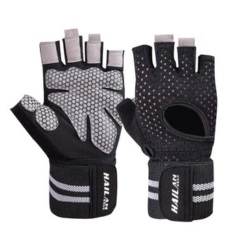 【Wepay首選】健身手套 蜂巢式止滑透氣耐磨 加壓護腕 半指運動手套 訓練房鍛煉 保護手套 運動必備 手套 半指手套