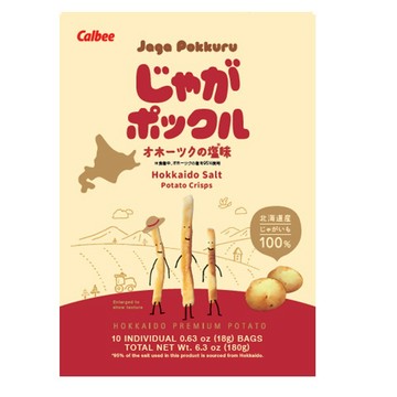 Calbee卡樂比 北海道薯條三兄弟180g