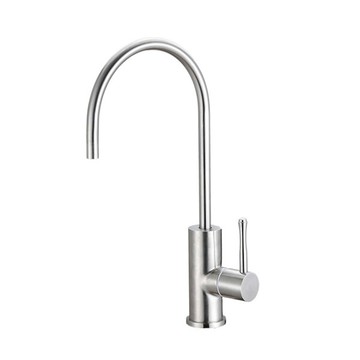 316l醫療級不銹鋼生飲水專用水龍頭/2分鵝頸龍頭/實心不銹鋼閥頭.內層/(直徑12mm)