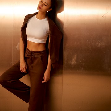 AIRtx 太空寬版落地長褲