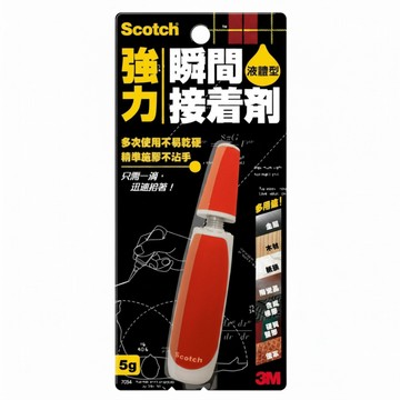 3M Scotch 強力瞬間接著劑 液體型 #7054  1個