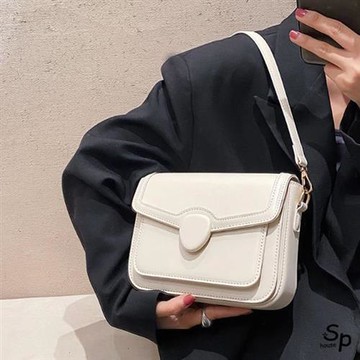 【Sp house】質感雙色女士信封手提側肩包斜背包(5色可選)