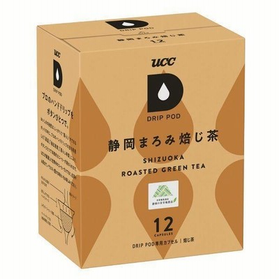 DRIP POD 静岡まろみ焙じ茶 12P UCC (D)(B) 新生活