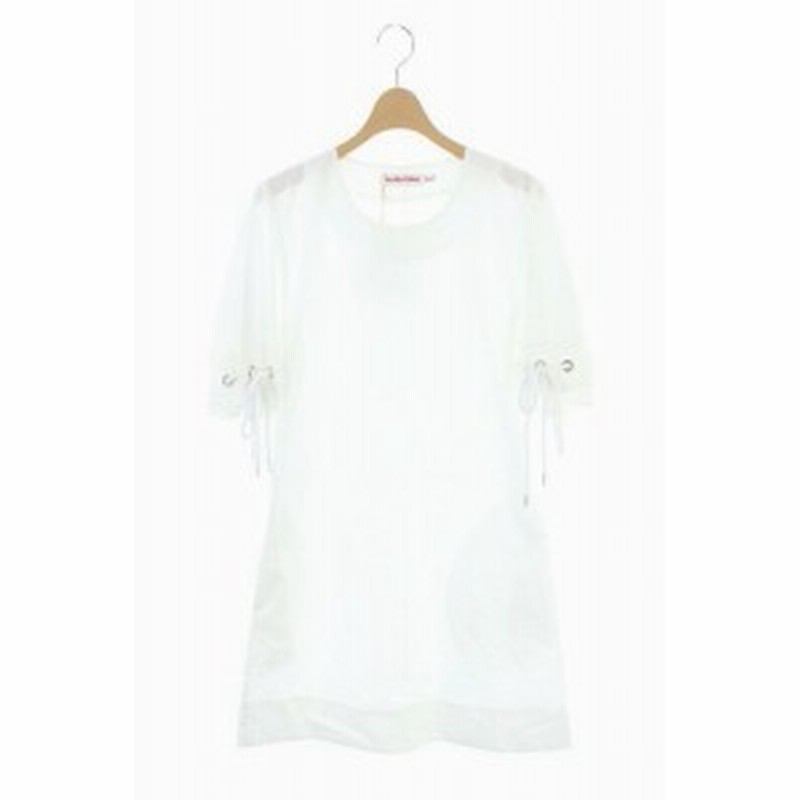 中古 シーバイクロエ See By Chloe ワンピース 半袖 ひざ丈 38 白 Mn Os レディース 通販 Lineポイント最大3 0 Get Lineショッピング