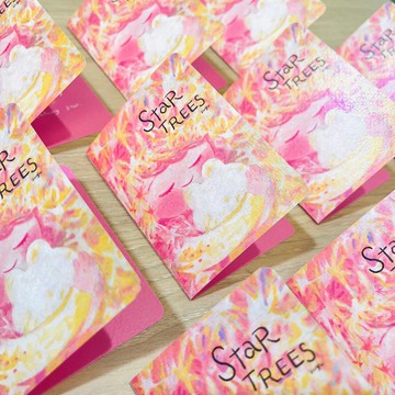 suyu小誌_STAR TREES_卡片/手工摺頁書