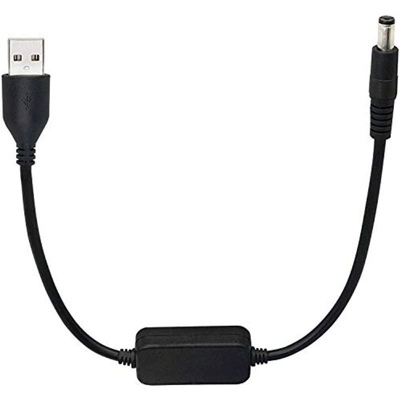 SinLoon 5v 12v usb 昇圧USB(Aタイプ)オス→DCジャックオス電源供給ケーブル(外径5.5mm内径2.1mm)黒30cm 通販  LINEポイント最大1.0%GET | LINEショッピング