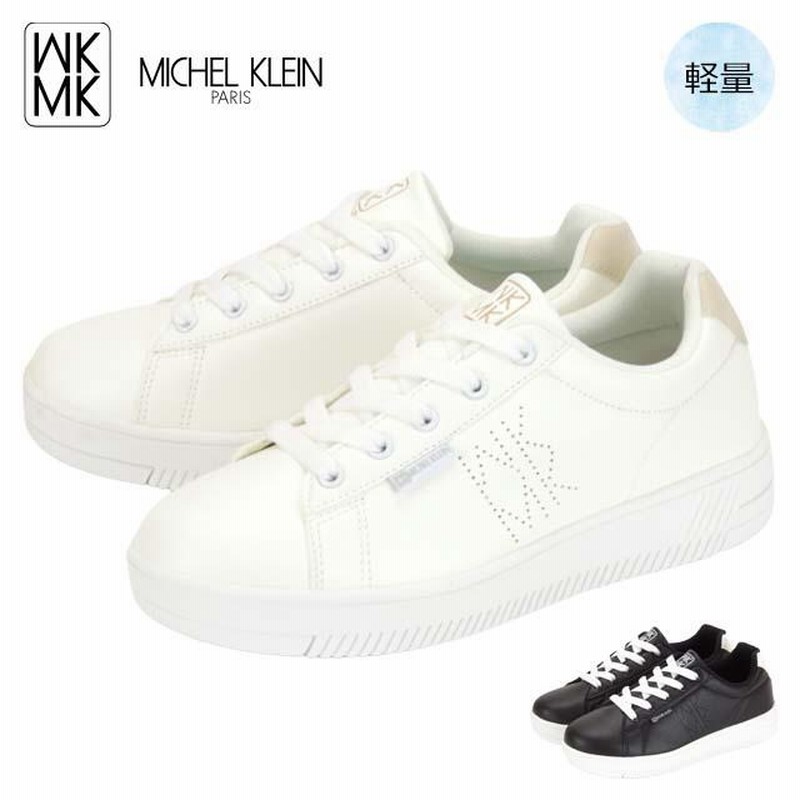 MICHEL KLEIN ロングブーツ 白 チャンクヒールロングブーツ – Ciel