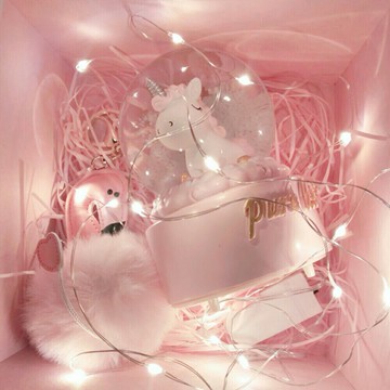 旋轉水晶球音樂盒兒童生日禮物獨角獸ins少女心禮品盒生日禮物