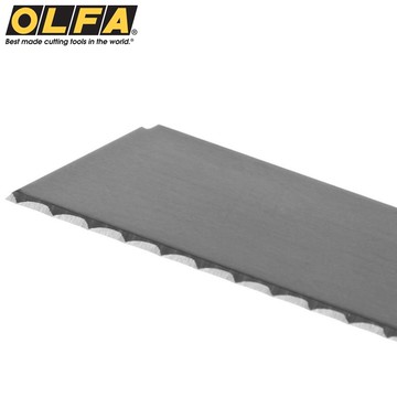 日本OLFA波浪型刀片LWB-3B替刃波狀刀鋒大型刀片18mm刀片