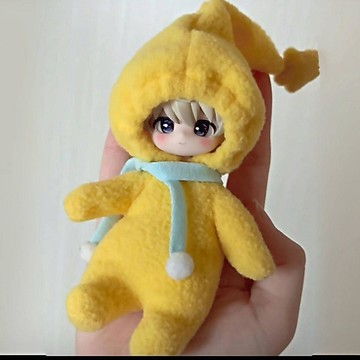 (僅娃衣)星星人gsc沈星迴連體娃衣可愛毛絨ob11衣服配飾生日禮物 禮物生日禮物 禮物