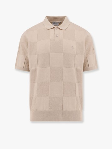 Checker cotton polo shirt - CARHARTT WIP - gender_Man