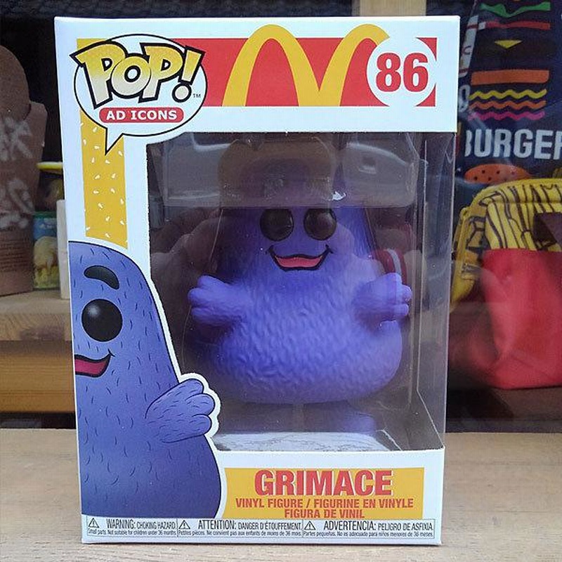 FUNKO POP! AD ICONS VINYL FIGURE MCDONALDS GRIMACE ファンコ