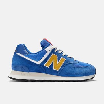 New Balance 574 [U574HBG] 男女 運動休閒鞋 復古鞋 舒適 穿搭 藍 黃