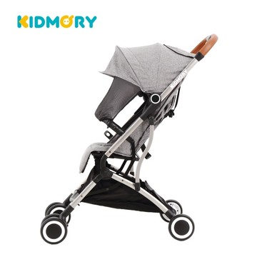 【KIDMORY】輕量秒收嬰兒推車-時尚灰