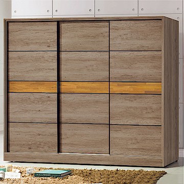 AS DESIGN雅司家具-特洛伊7.5尺衣櫃-224x60x197cm